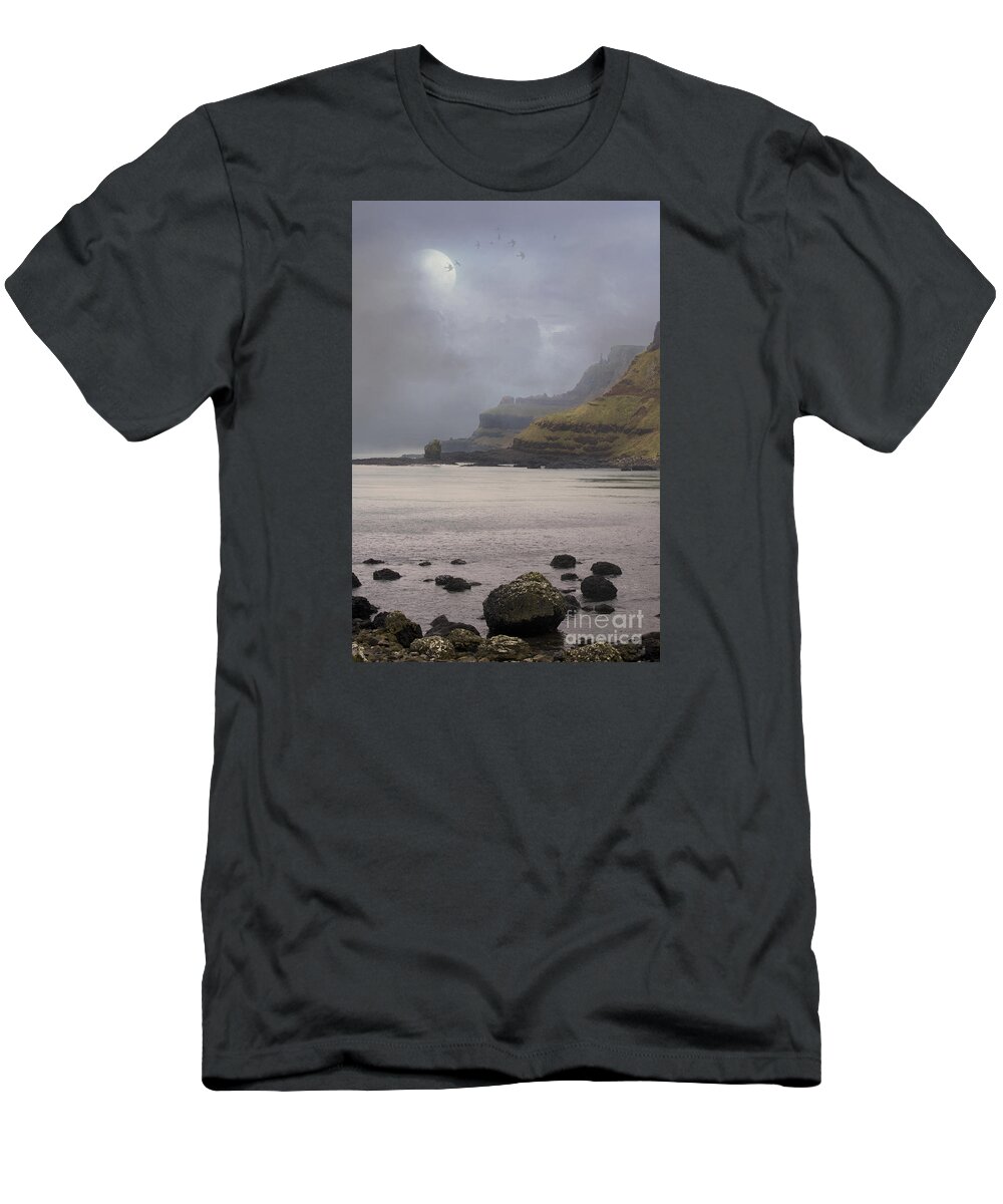 Ireland T-Shirt featuring the photograph Irish Coastline by Juli Scalzi