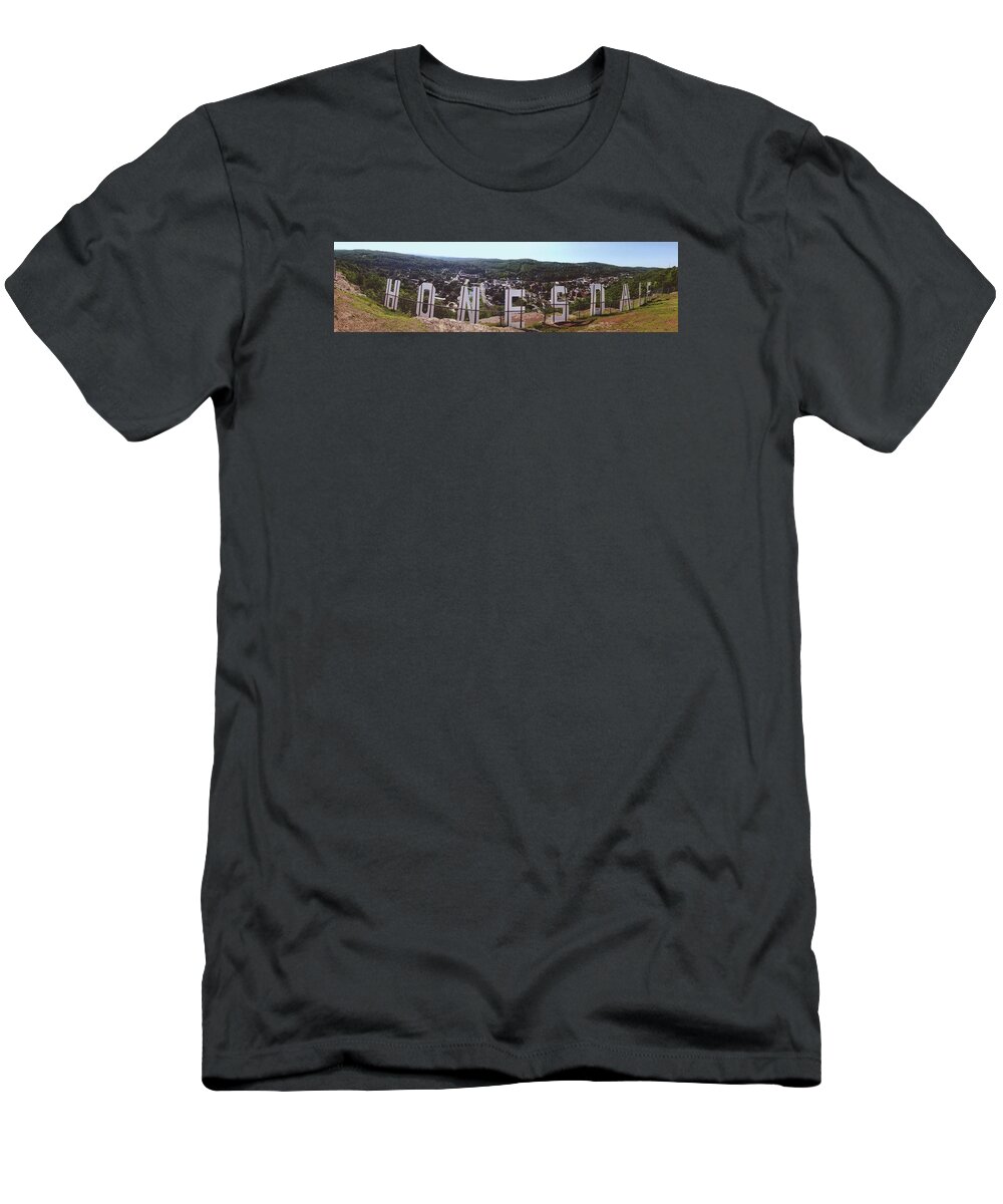 Honesdale T-Shirt featuring the photograph Irving Cliff by Annie Walczyk
