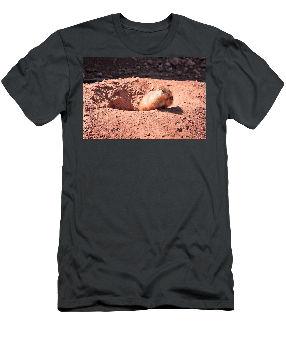 Nature T-Shirt featuring the photograph Is There Something in My Teeth? by Sheila Brown