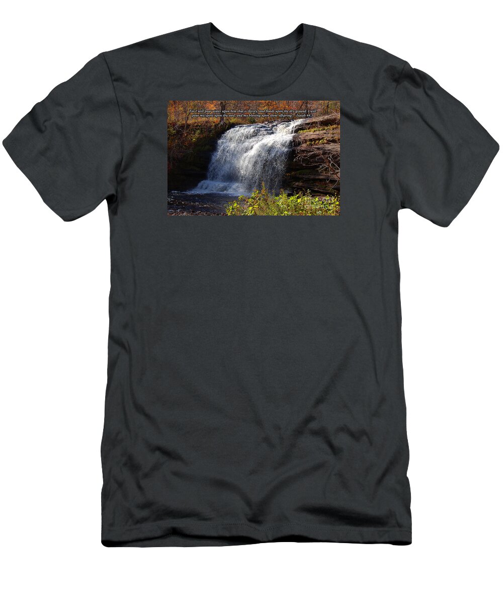 Diane Berry T-Shirt featuring the photograph Isaiah 44 by Diane E Berry