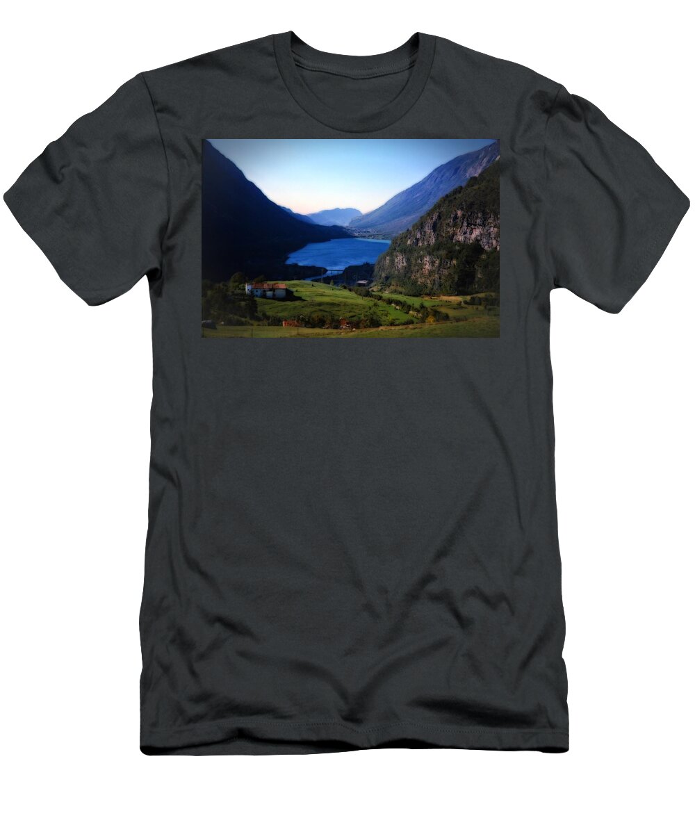 Italy T-Shirt featuring the photograph Italian Countryside No. 1 by Cheryl Kurman
