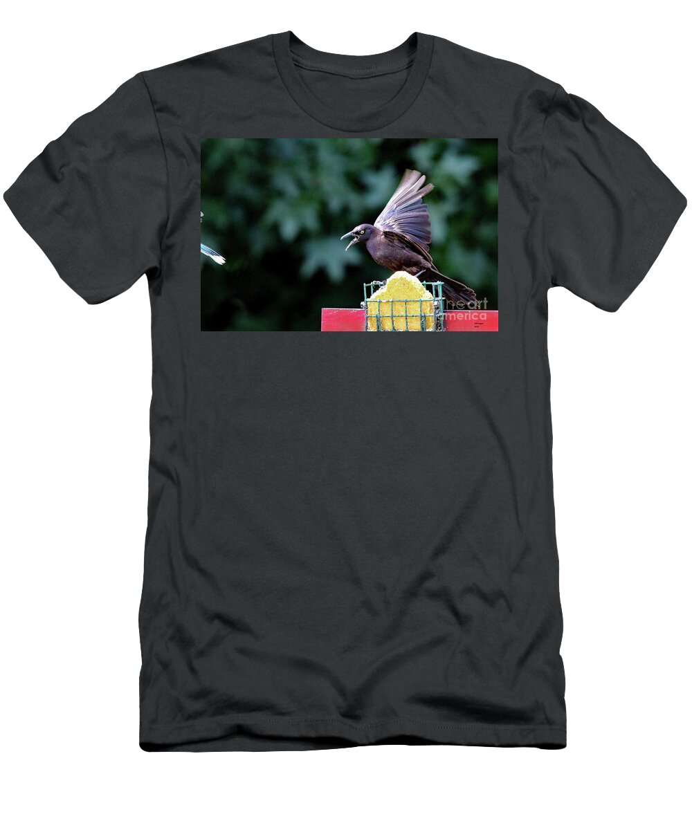 Nature T-Shirt featuring the photograph It's Mine by DB Hayes