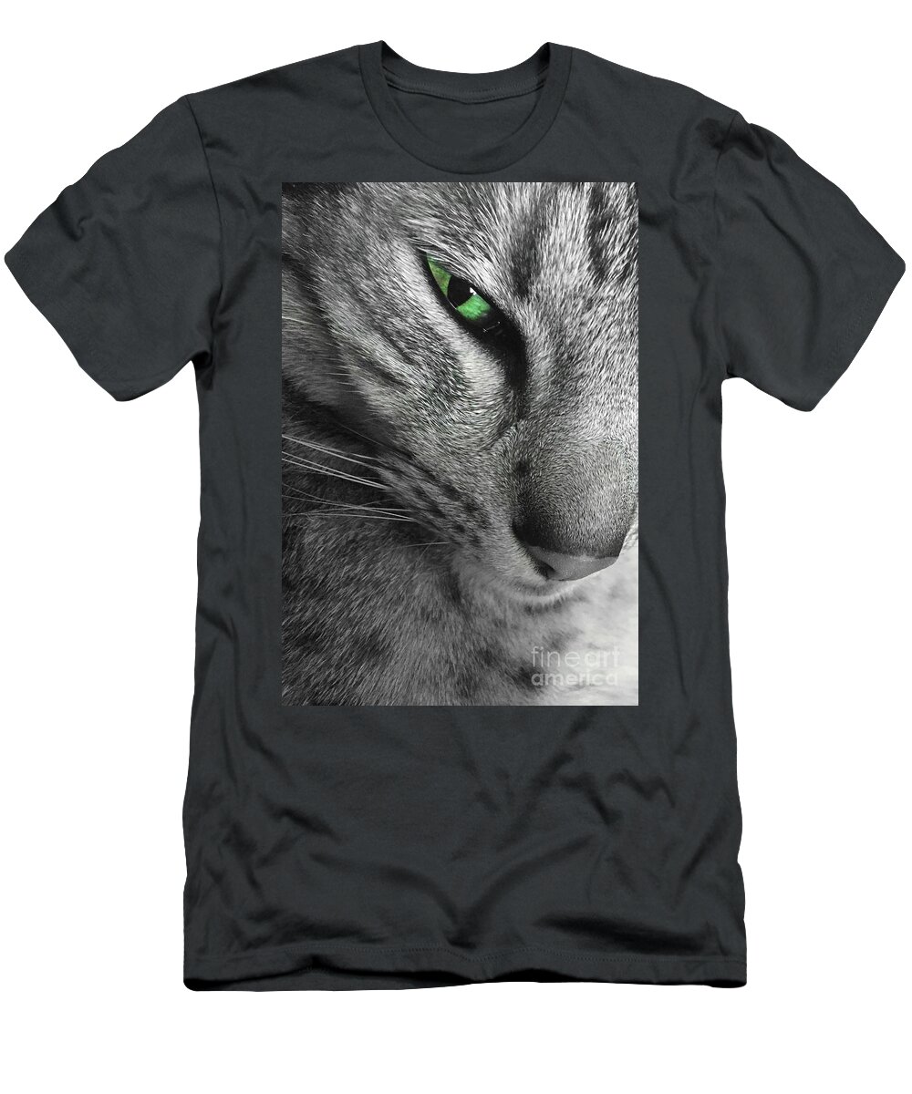 Contest Winner T-Shirt featuring the photograph I've Got My Eye on You by Jenny Revitz Soper