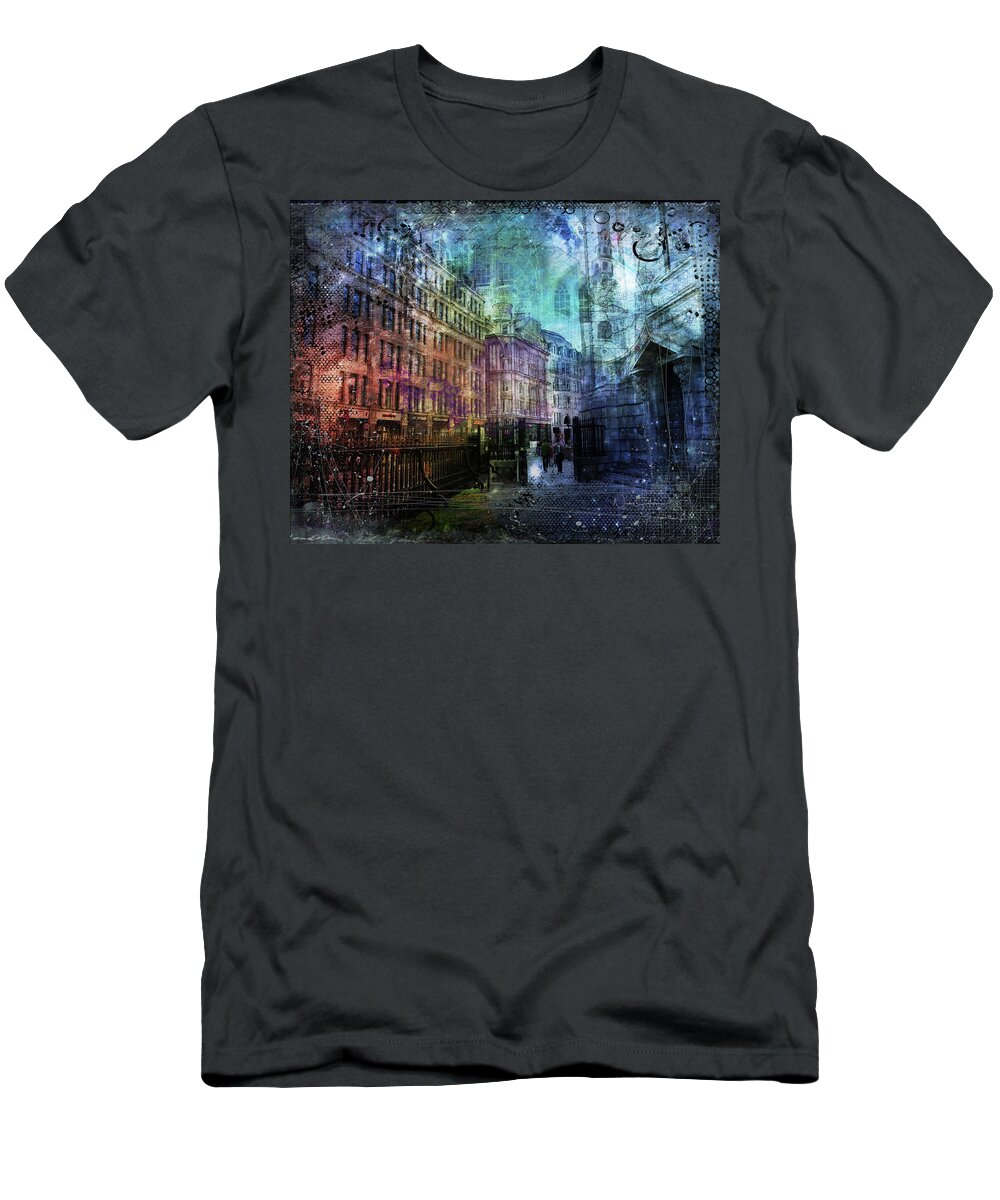 Londonart T-Shirt featuring the digital art Jewel Night by Nicky Jameson