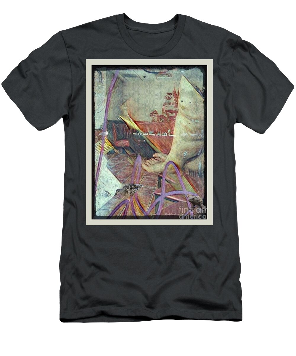 Photography T-Shirt featuring the photograph Journeying into the Unknown by Kathie Chicoine