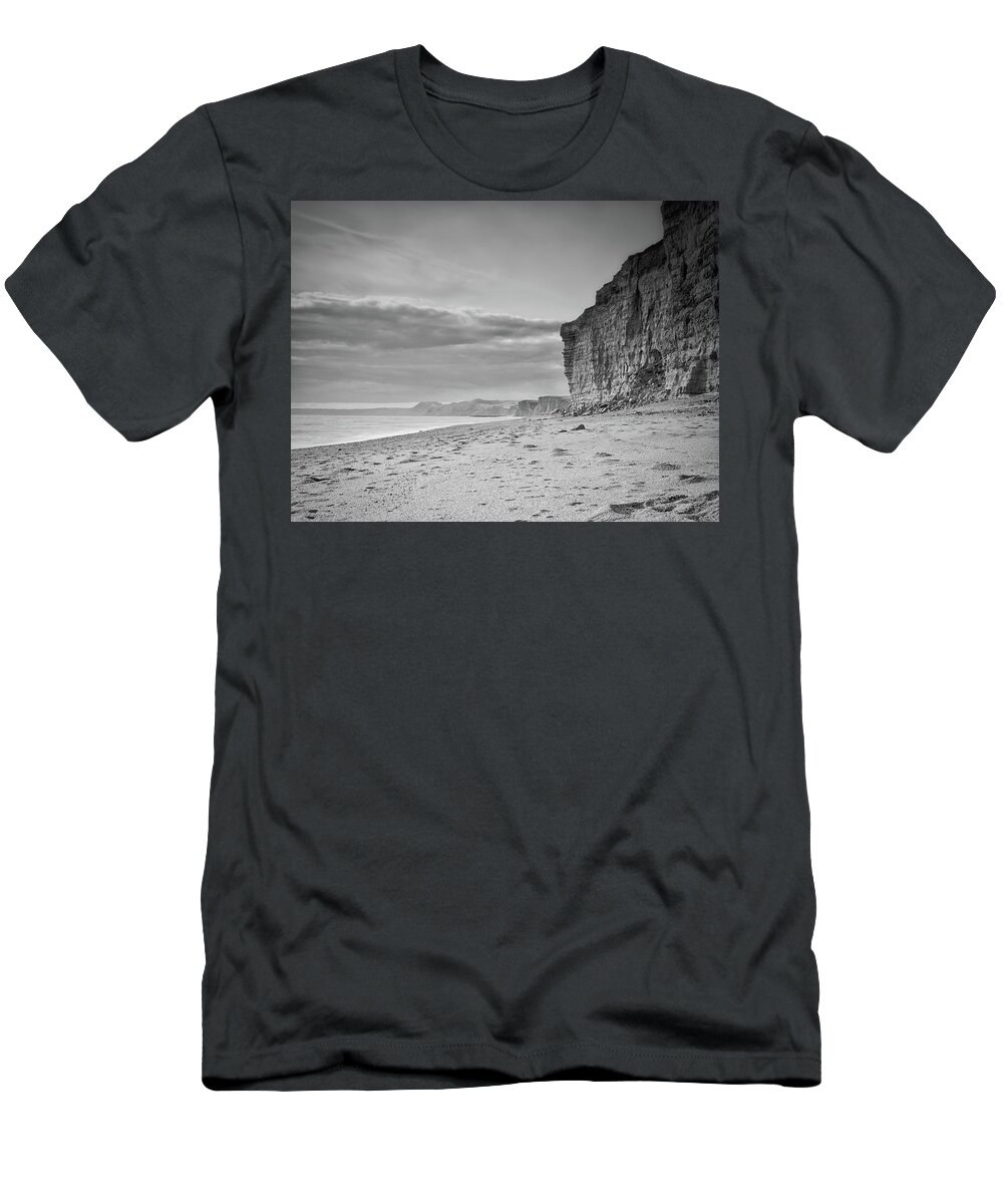 Burton Bradstock T-Shirt featuring the photograph Jurassic Coast by Michael Chapman