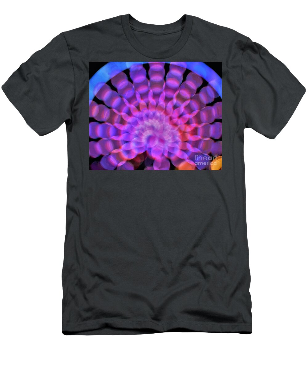 Kaleidoscope T-Shirt featuring the photograph Kaleidoscope5 by Merle Grenz