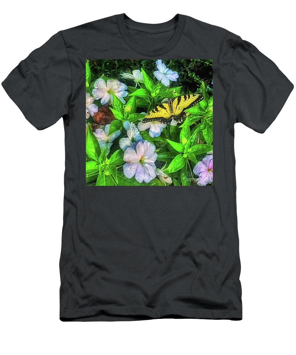 Garden T-Shirt featuring the photograph Karen's Garden by Toma Caul