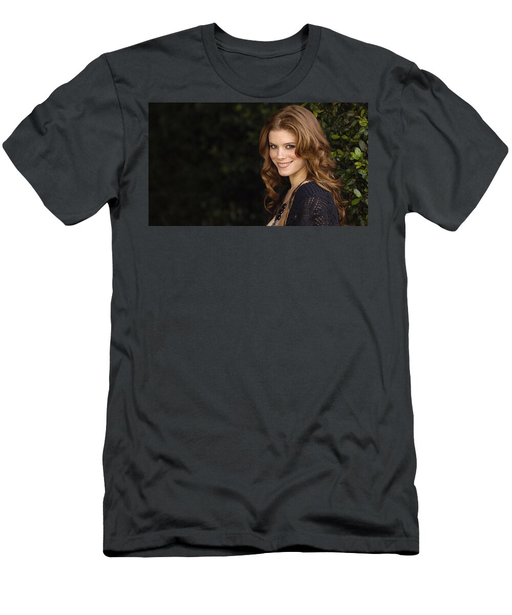 Kate Mara T-Shirt featuring the photograph Kate Mara by Jackie Russo