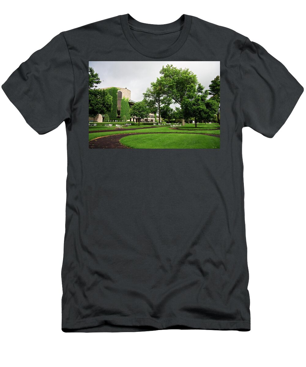 Horse T-Shirt featuring the photograph Keeneland Race Track in KY by Jill Lang