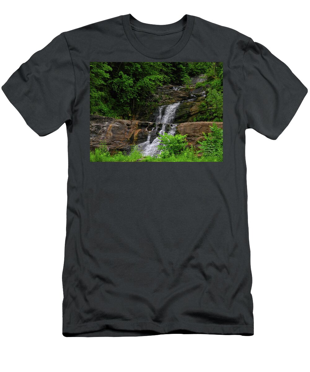 Kent Falls T-Shirt featuring the photograph Kent Falls by Raymond Salani III