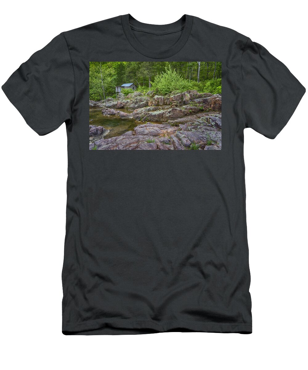 Missouri T-Shirt featuring the photograph Klepzig Mill Ozark National Scenic Riverways DSC02803 by Greg Kluempers