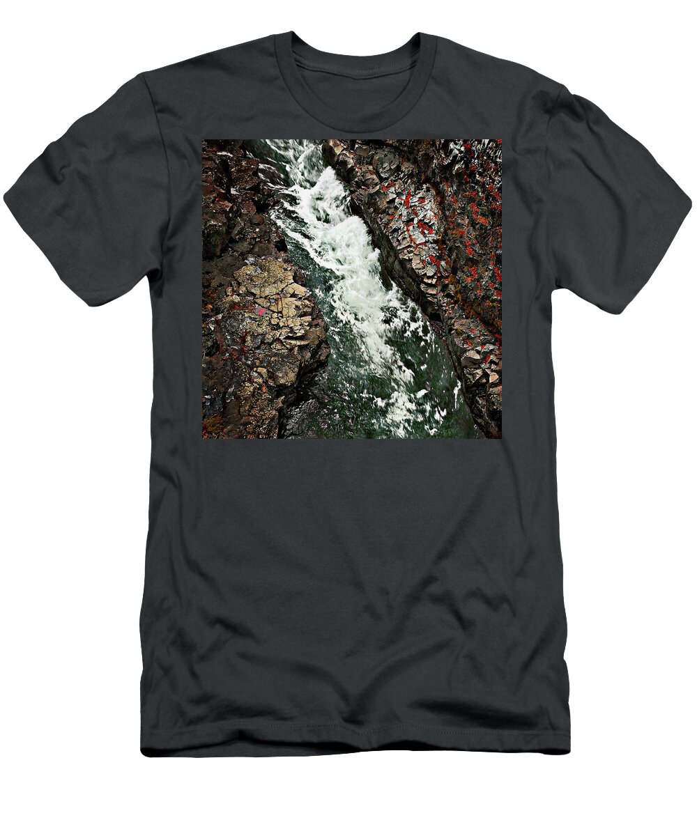 Water T-Shirt featuring the photograph Klickitat Narrows by John Christopher