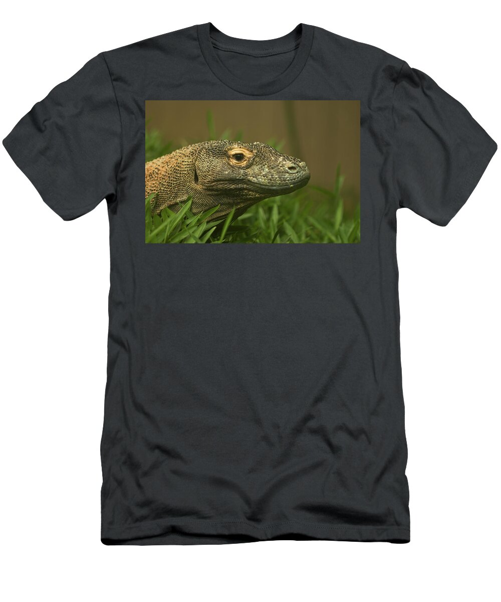 Tern T-Shirt featuring the photograph Komodo Dragon by Paul Mangold