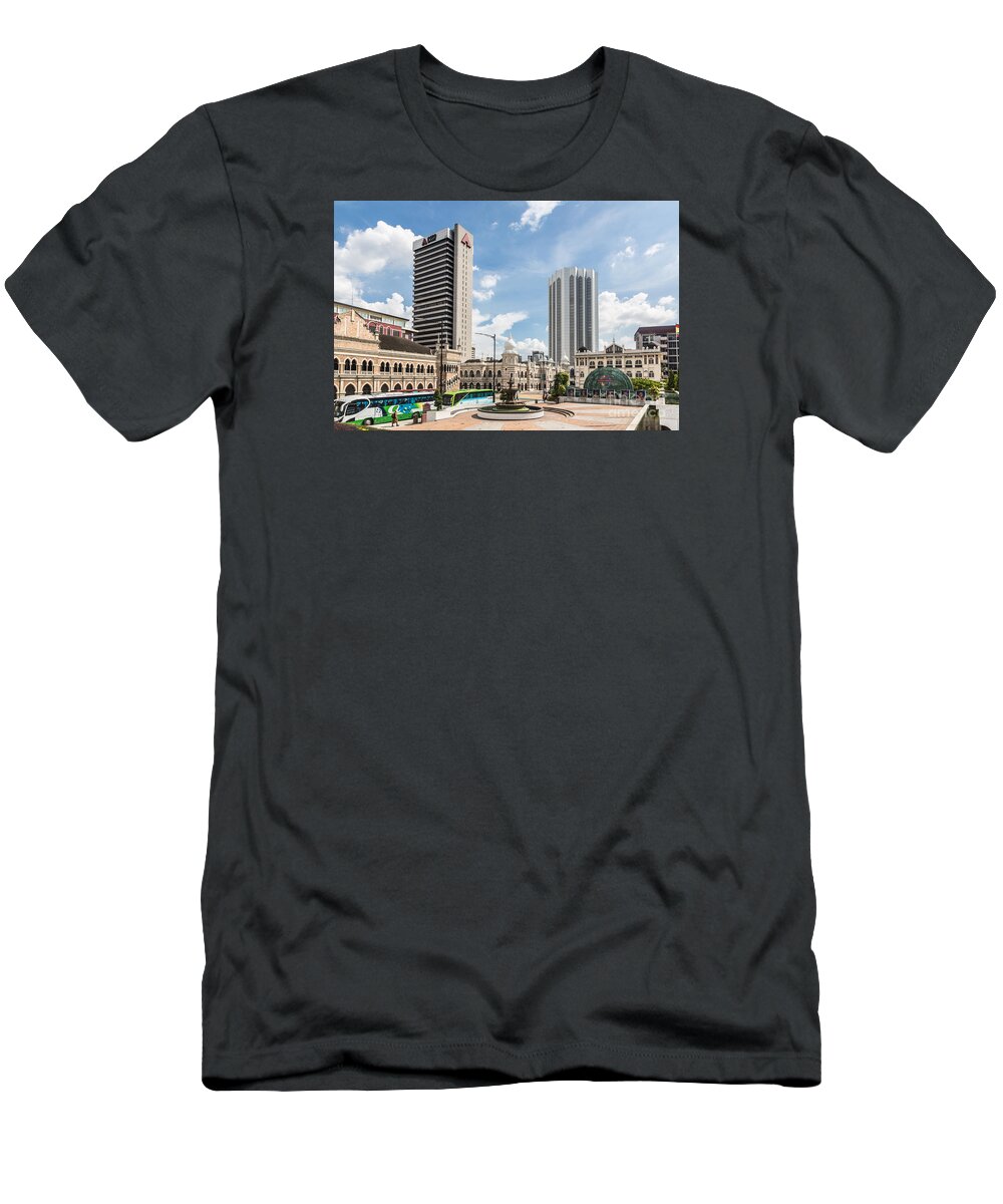 Kuala Lumpur T-Shirt featuring the photograph Kuala Lumpur cityscape by Didier Marti