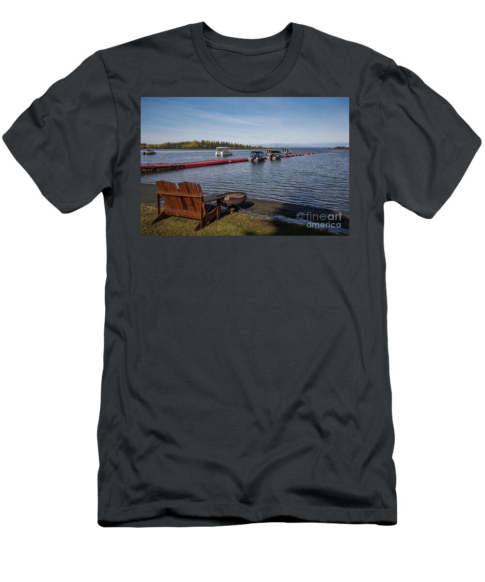 Lake Louise T-Shirt featuring the photograph Lake Louise,Alaska by Eva Lechner
