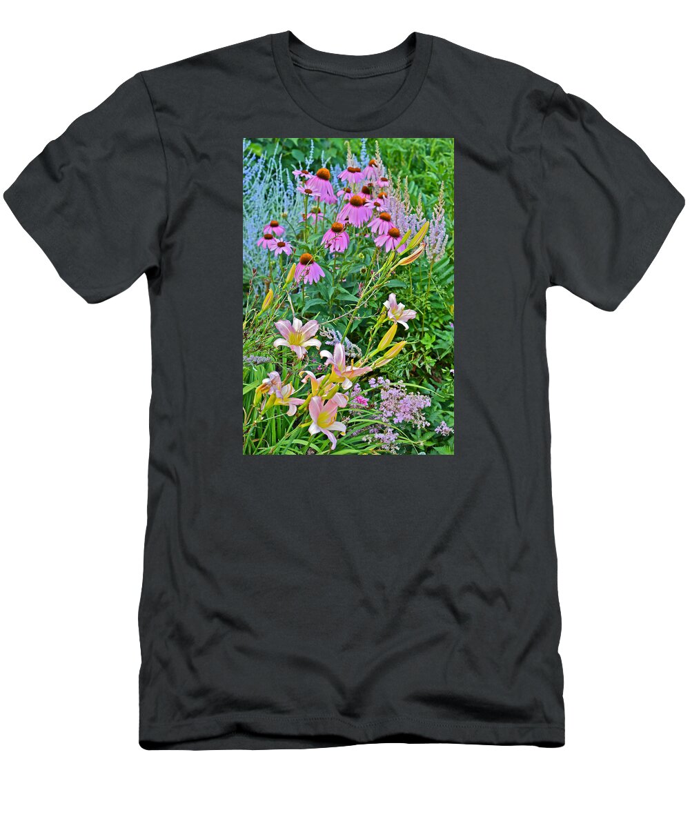 Garden Plants T-Shirt featuring the photograph Late July Garden 3 by Janis Senungetuk