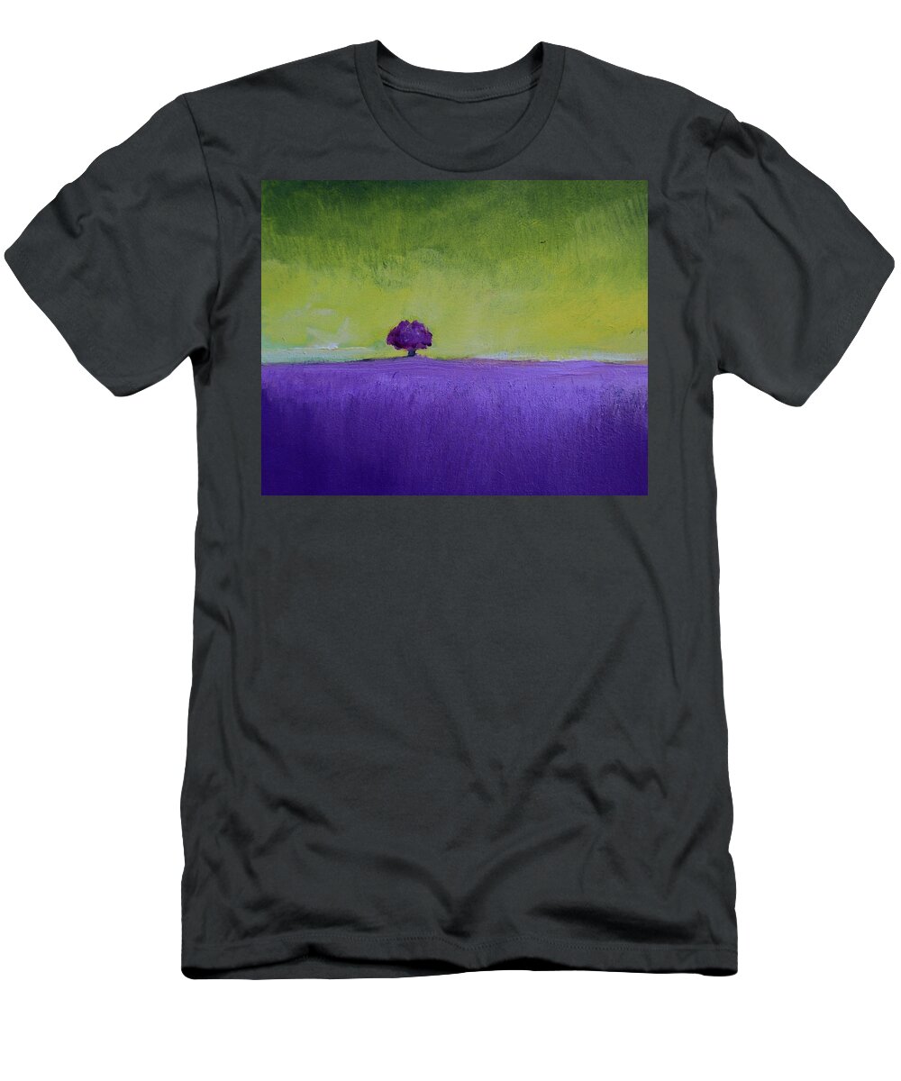 Impressionism T-Shirt featuring the painting Lavender Valley by Alicia Maury