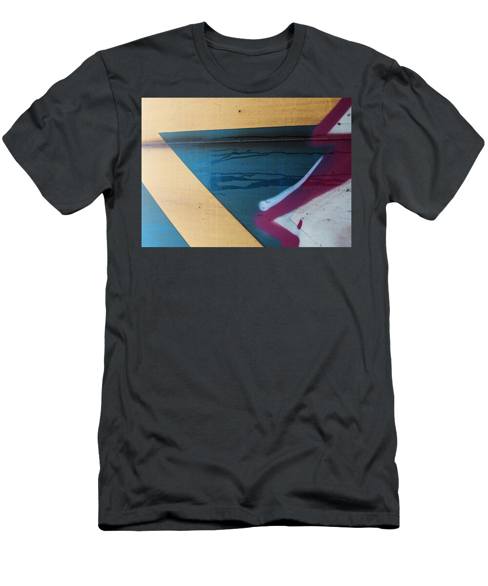 Abstract T-Shirt featuring the photograph Leave me out by J C