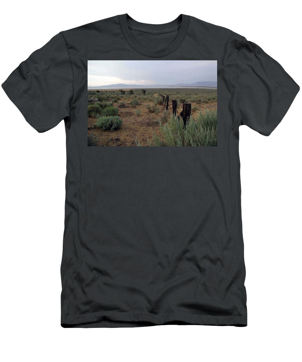 Nevada T-Shirt featuring the photograph Leaving Reno by DArcy Evans