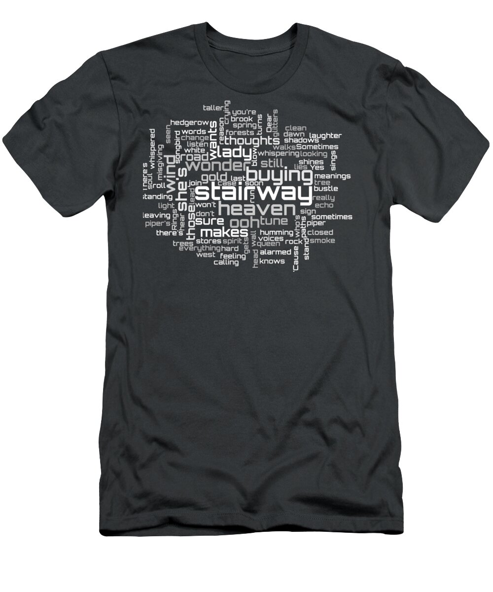 Led Zeppelin Stairway To Heaven Lyrical Cloud T Shirt For Sale By Susan Maxwell Schmidt
