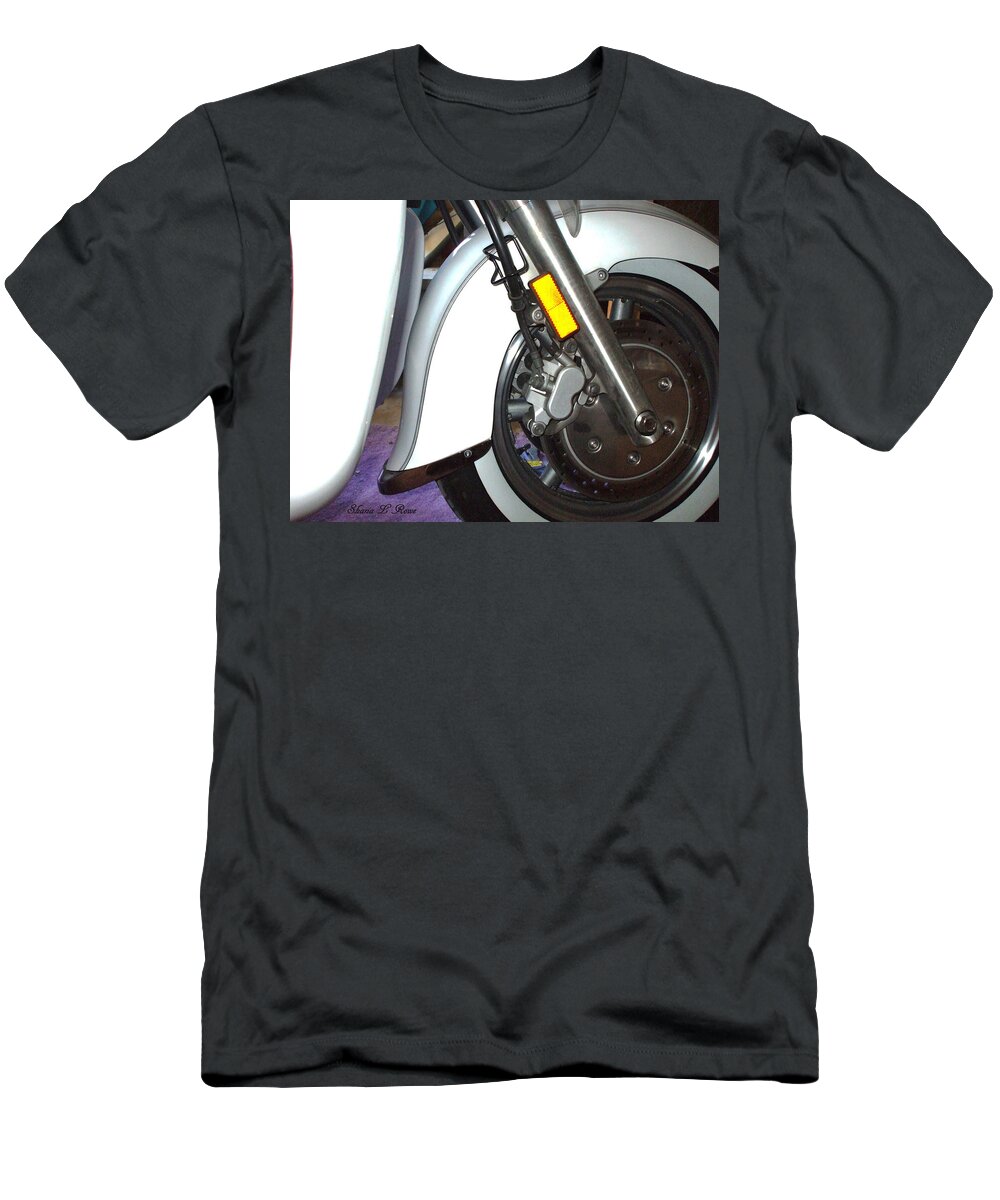 Motorcycle T-Shirt featuring the photograph Lets Roll by Shana Rowe Jackson