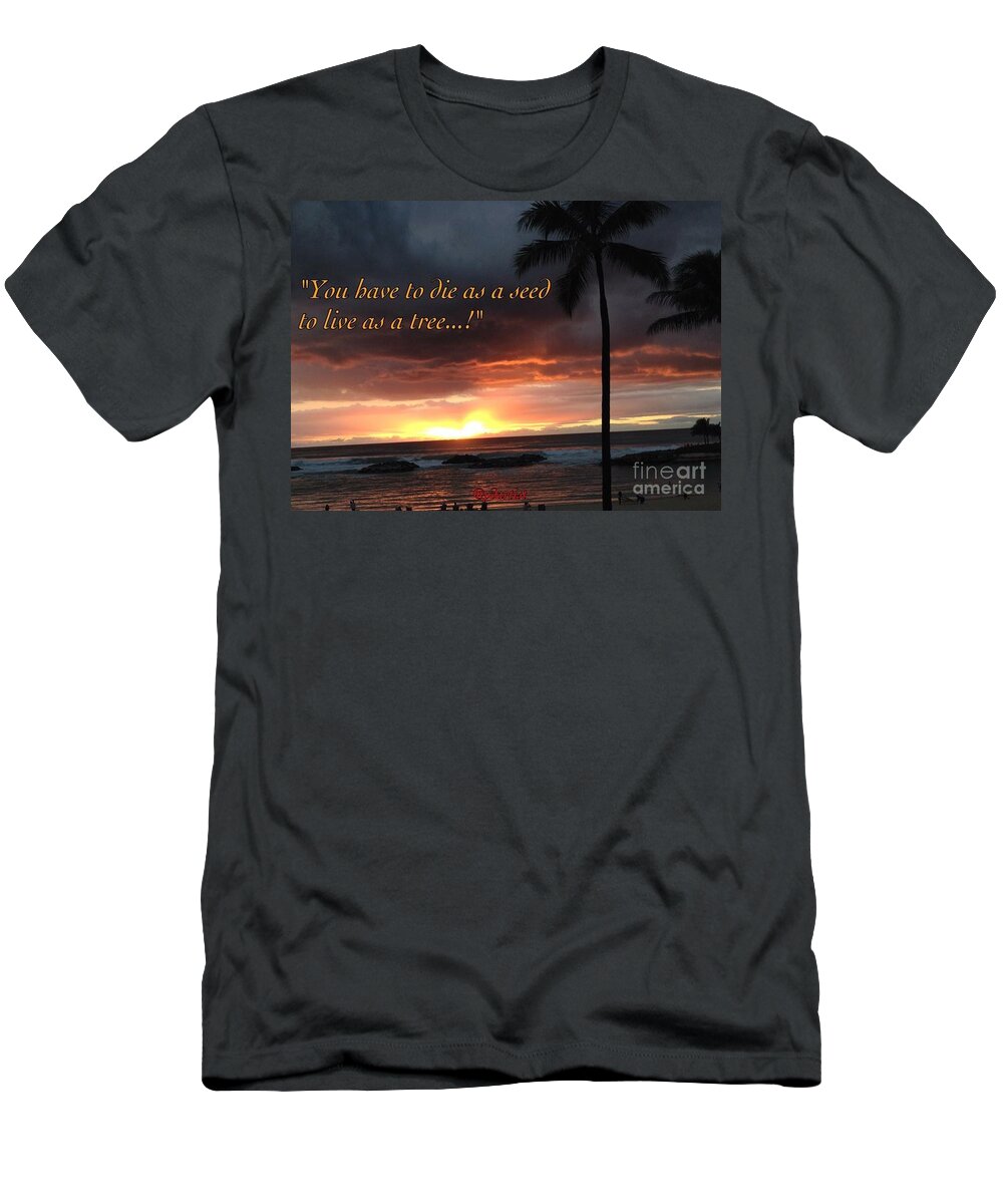 Sunset T-Shirt featuring the photograph Life by Phillip Allen