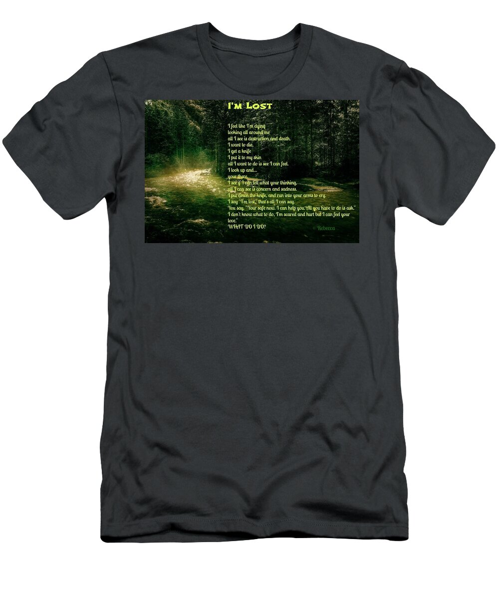  T-Shirt featuring the photograph Lifep208 by David Norman