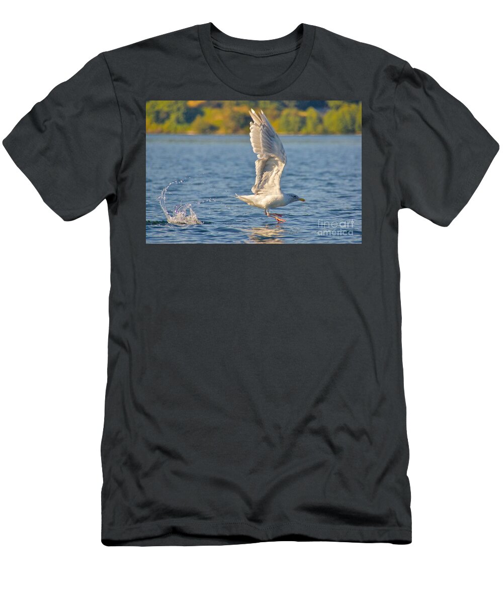 Photography T-Shirt featuring the photograph Liftoff by Sean Griffin