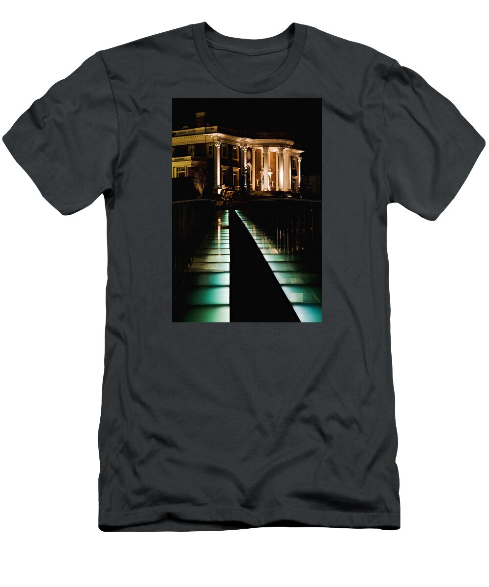 Chattanooga T-Shirt featuring the photograph Lighted Path by Harold Stinnette