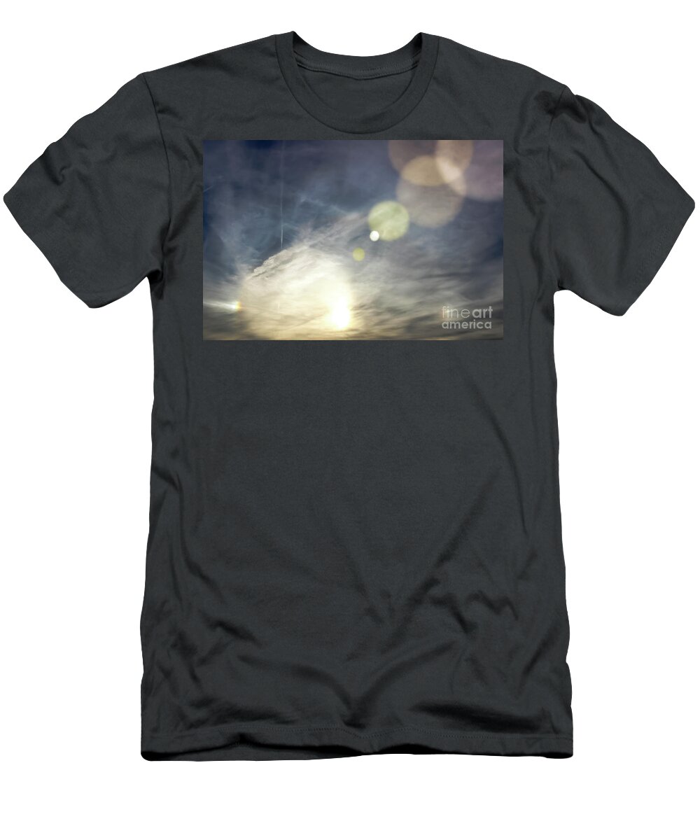 Clouds T-Shirt featuring the photograph Lightshow by Colleen Kammerer