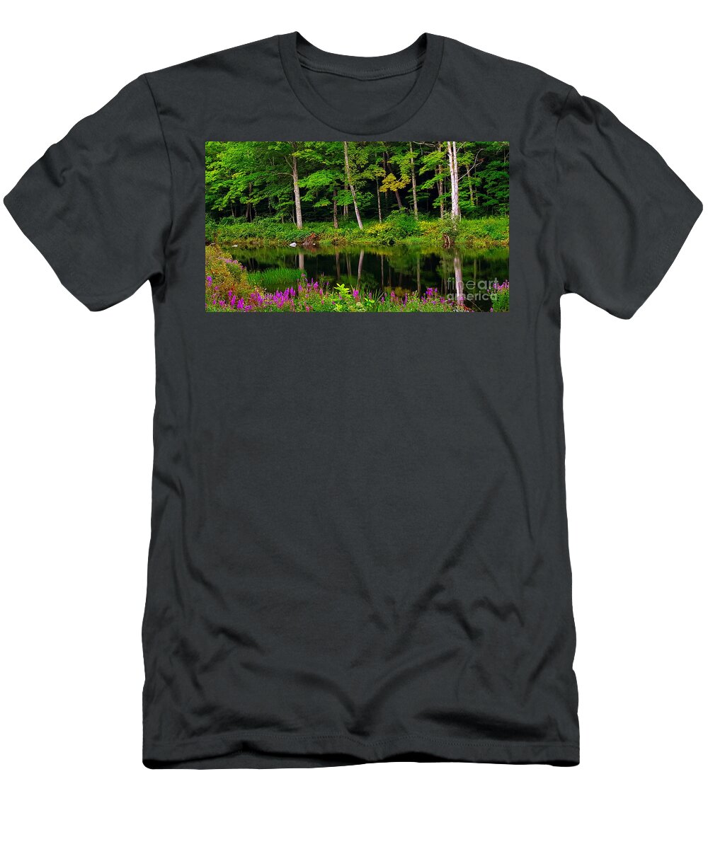 Landscape T-Shirt featuring the photograph Like A Fairy Tale by Dani McEvoy