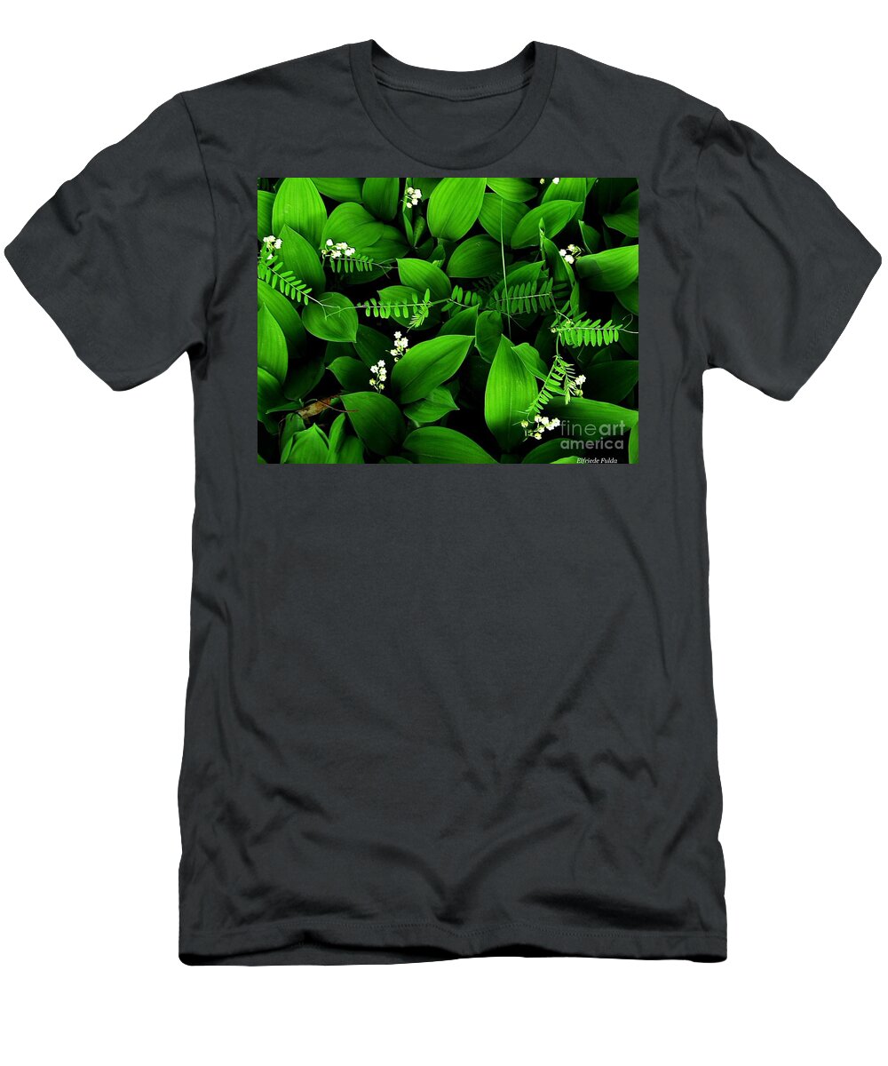 Mayflower T-Shirt featuring the photograph Lily of the Valley by Elfriede Fulda
