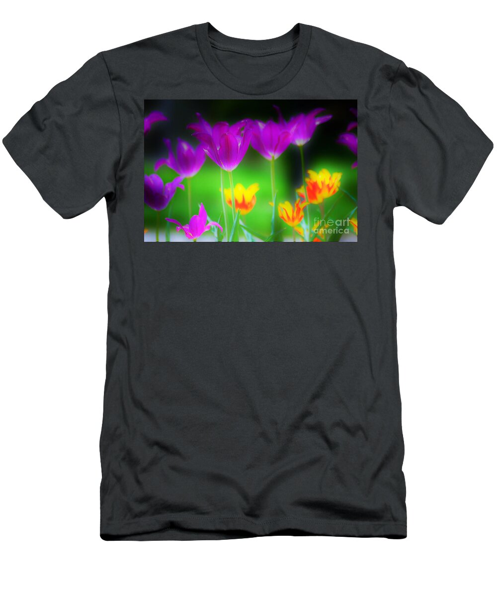 Flowers T-Shirt featuring the photograph Lite from Below by Merle Grenz