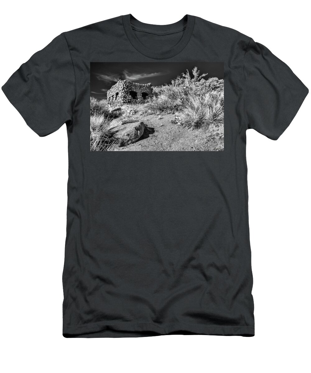 Landscape T-Shirt featuring the photograph Little Rock in Infrared by Michael McKenney