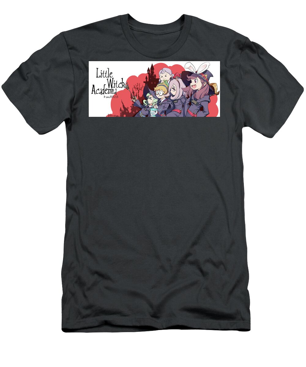 Little Witch Academia T-Shirt featuring the digital art Little Witch Academia by Super Lovely