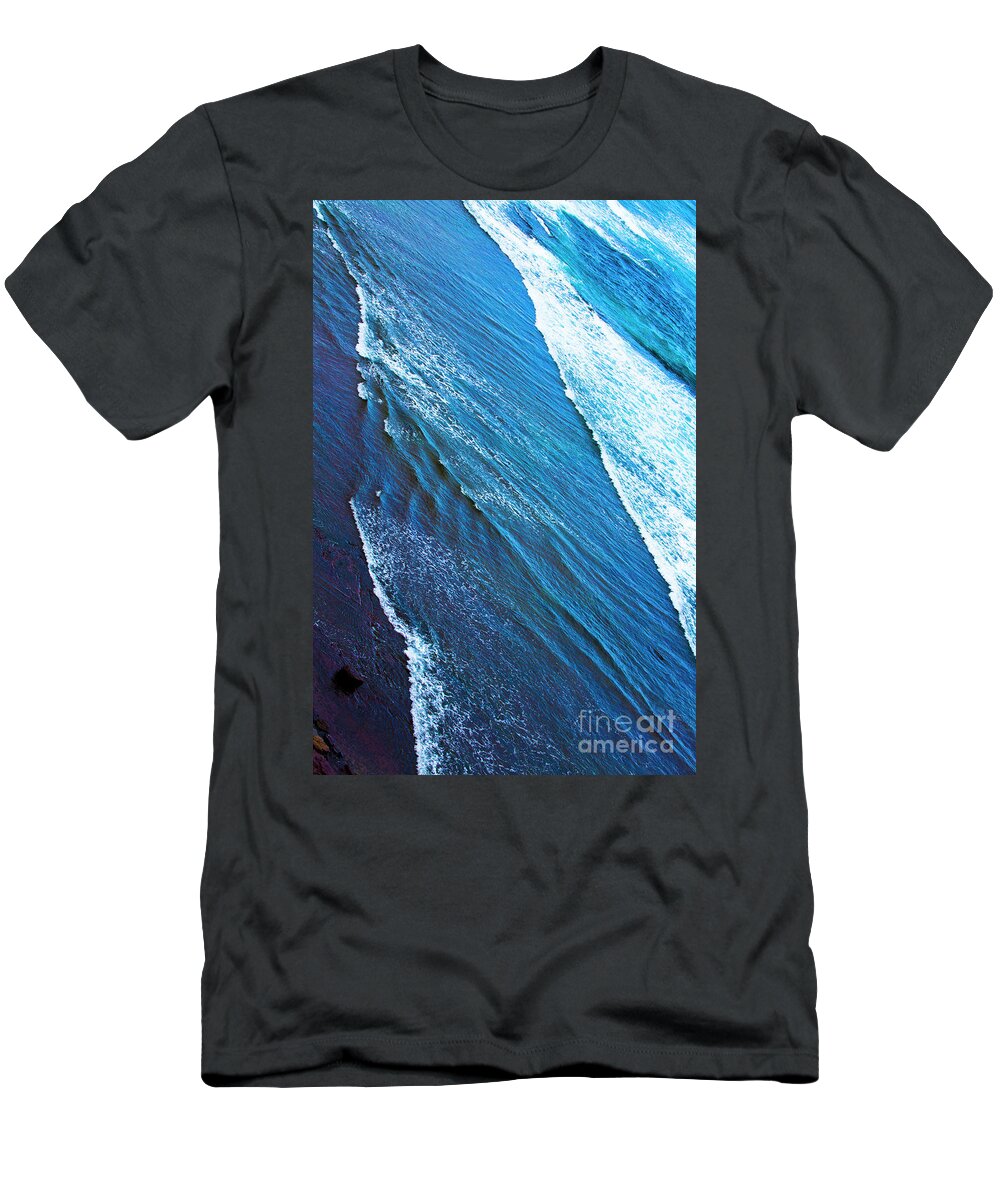Long Reef T-Shirt featuring the photograph Long Reef by Sheila Smart Fine Art Photography