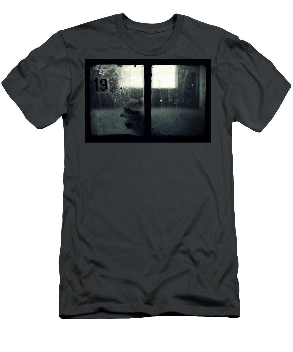 Light T-Shirt featuring the photograph Lost Animals - Series nr.3 by Zoltan Toth