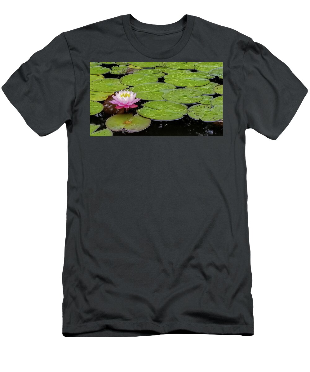 Water Lily T-Shirt featuring the photograph Lotus Blossom by Holly Ross