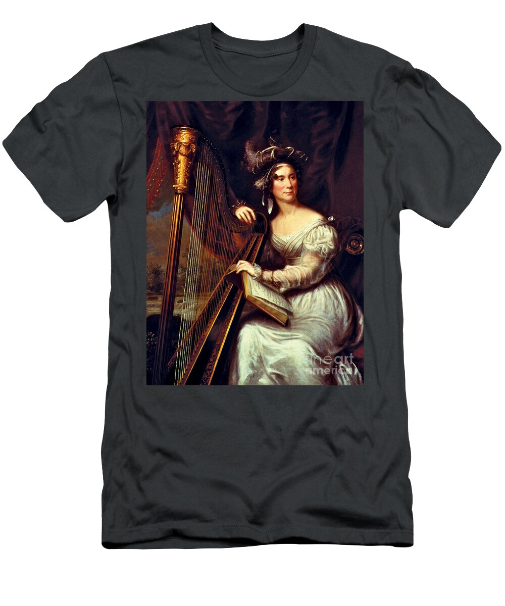 Government T-Shirt featuring the photograph Louisa Adams, First Lady by Science Source