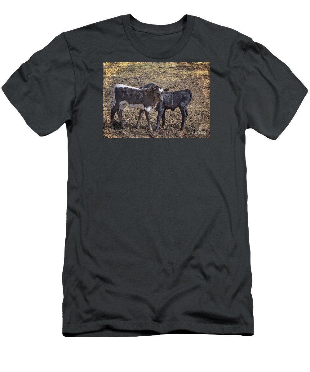 Animal T-Shirt featuring the photograph Loving Babies by Janice Pariza