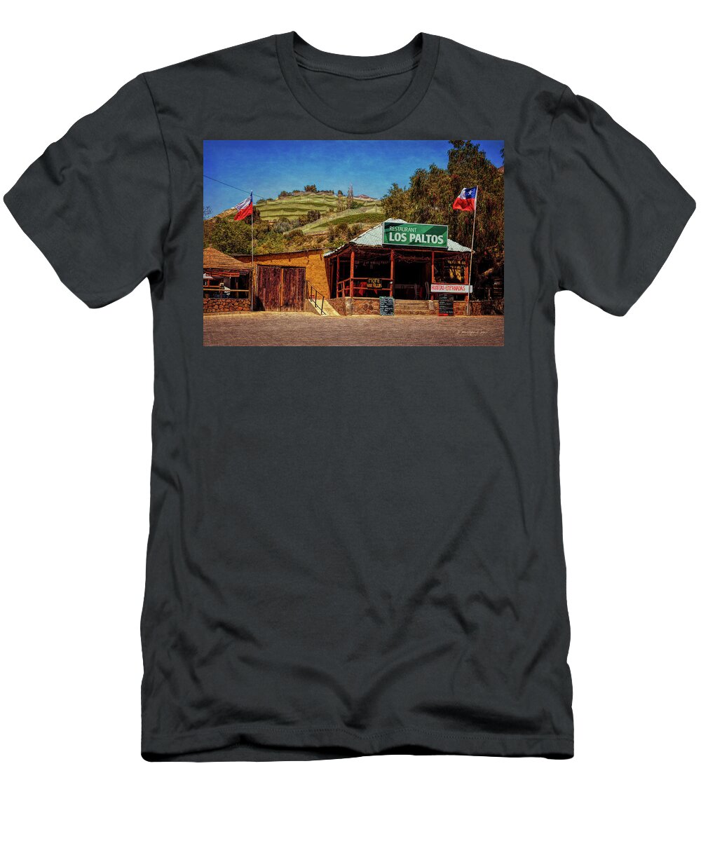 Restaurant T-Shirt featuring the photograph Lunch Time - Montegrande, Chile by Maria Angelica Maira