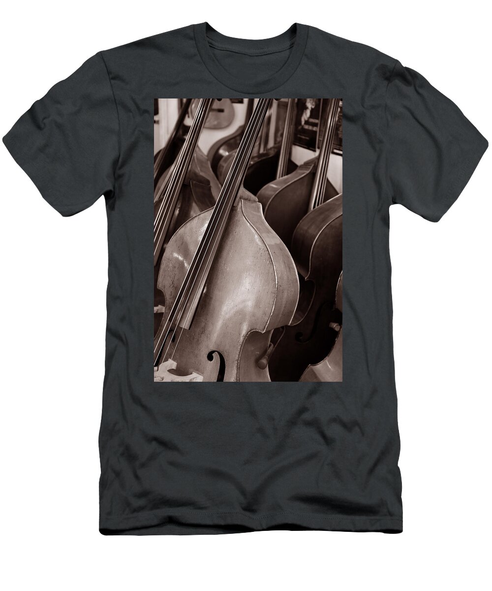 Luthier T-Shirt featuring the photograph Luthier 4c by Andrew Fare