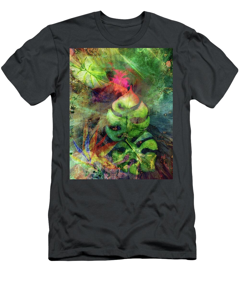 Maelstrom T-Shirt featuring the digital art Maelstrom by Linda Carruth