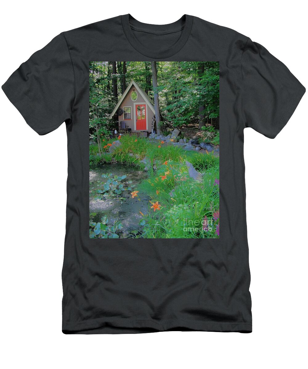 Garden T-Shirt featuring the photograph Magic Garden by Susan Carella