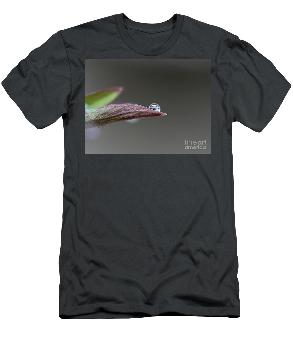 Droplets T-Shirt featuring the photograph Magical ball by Yumi Johnson