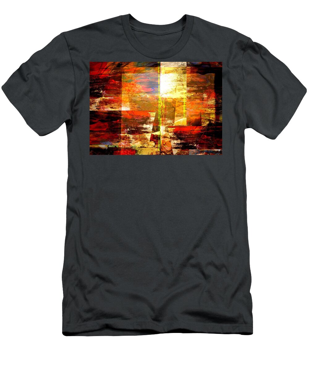 Abstract T-Shirt featuring the digital art Make A Wish by Art Di