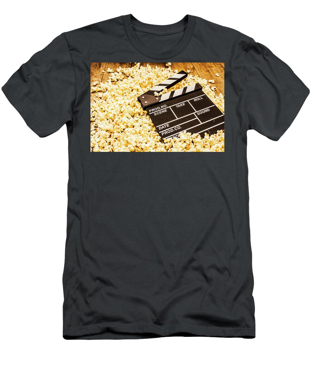 Motion T-Shirt featuring the photograph Making a blockbuster by Jorgo Photography