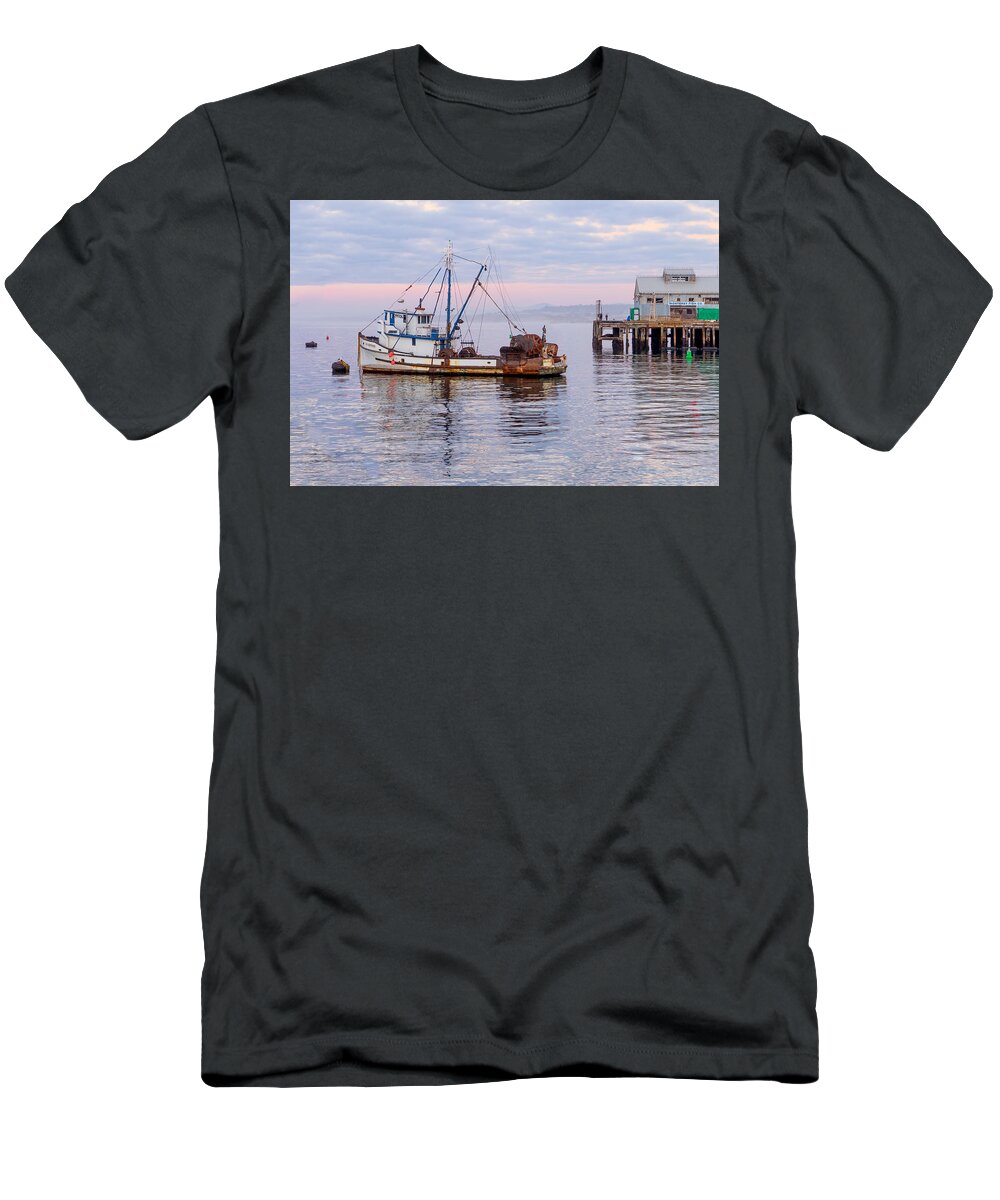 Monterey T-Shirt featuring the photograph Memories of the Fleet by Derek Dean
