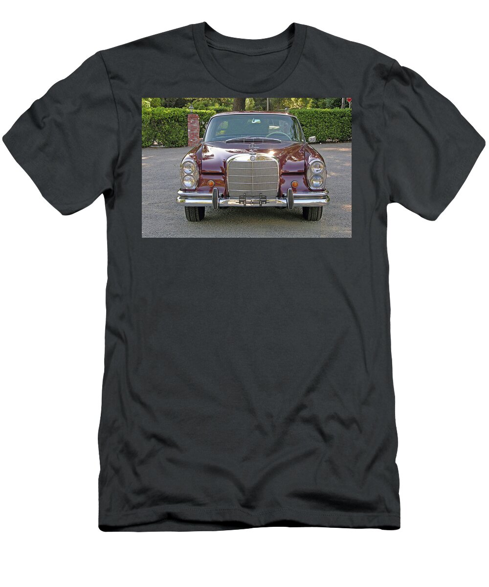 Mercedes-benz 250se T-Shirt featuring the photograph Mercedes-Benz 250SE by Jackie Russo